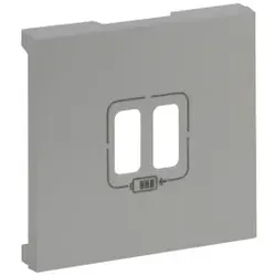 Legrand 864324 Niloe Step Abdeckung Ladesteckdose Aluminium