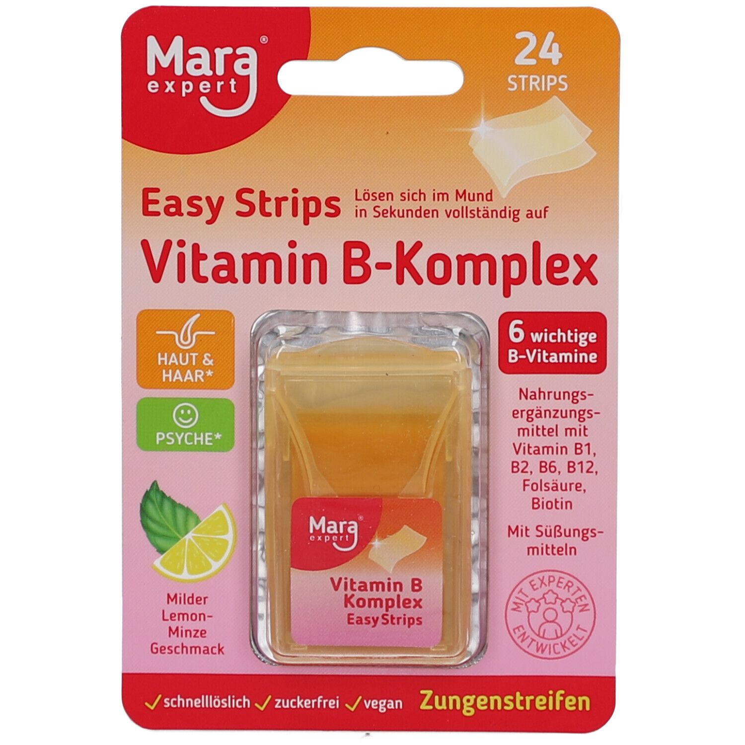 Vitamin B Komplex Streifen 24 St