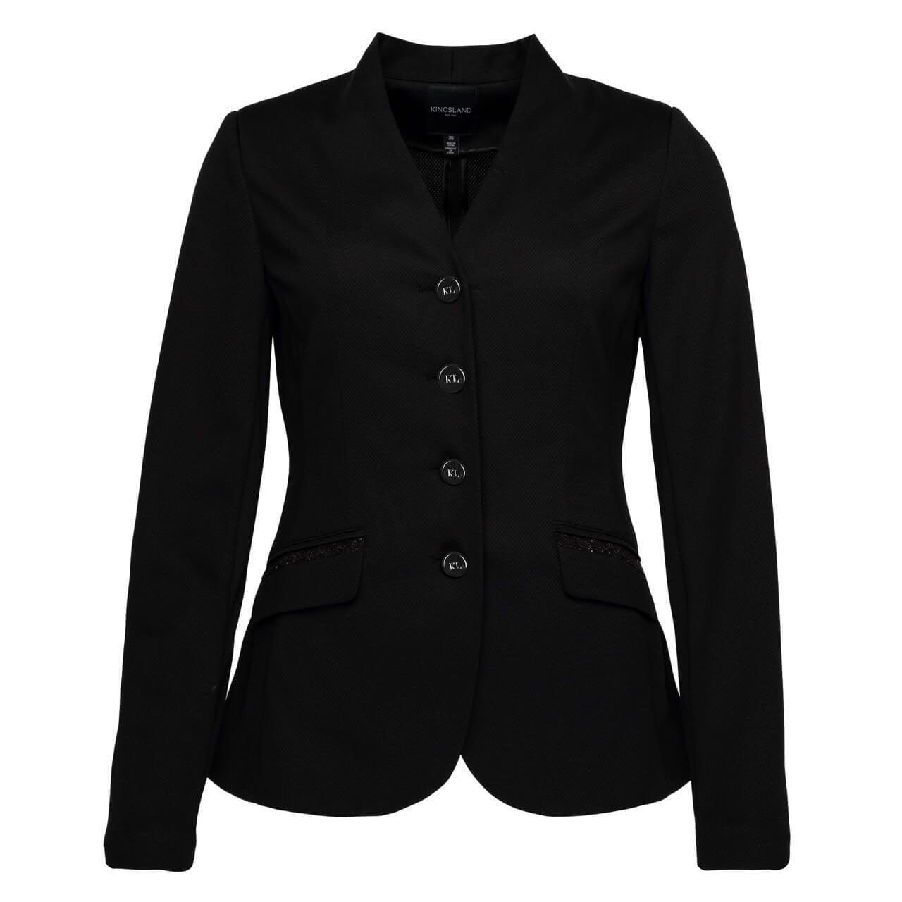 Kingsland Turnierjacket Damen KLJanine Mesh Summer Update 2024 Sakko Black 38