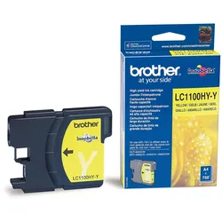 Brother Original LC-1100HYY Druckerpatrone gelb 750 Seiten (LC1100HYY)
