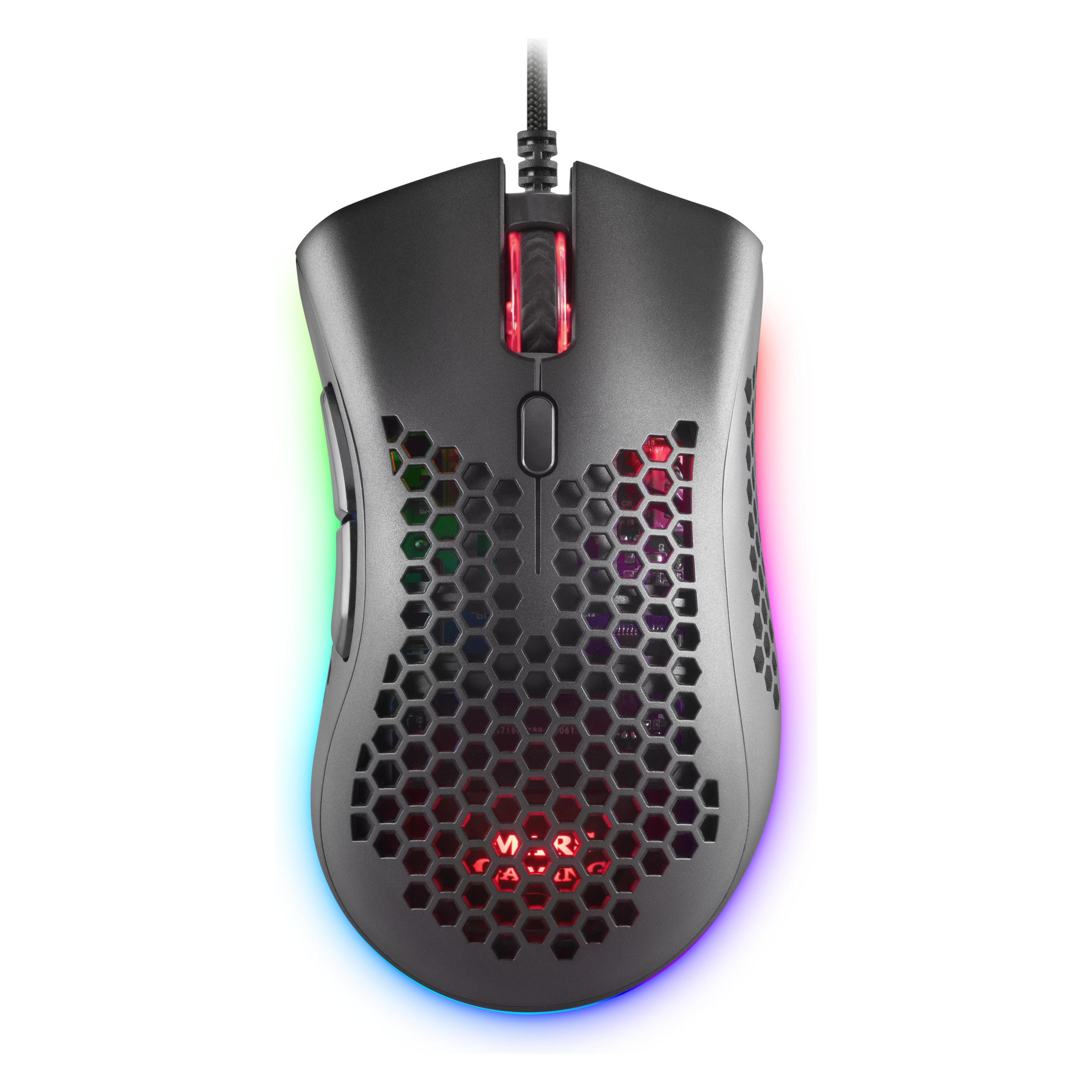Mars Gaming Souris Filaire Gamer Mmex RGB (Noir) (Kabelgebunden) (MMEX)