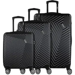 Mano Don Carlo Hardcase Trolley Set L / M / S, Koffer, Schwarz