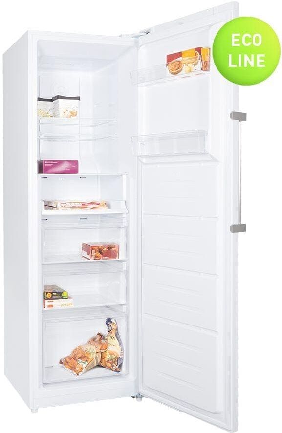 KIBERNETIK Gefrierschrank "ECOTK274", Energieeffizienz: D, weiss (weiß), B:60cm H:185cm T:70,5cm, Gefrierschränke, Gefrierschrank weiß Einheitsgröße