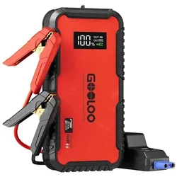 Krups, Starthilfe, GOOLOO GT3000 44,4 Wh Starthilfe (3000 A, 3000 mAh)