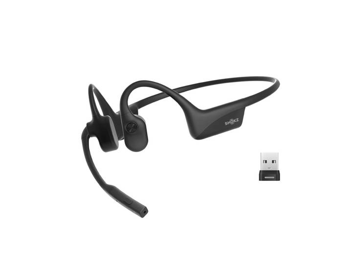 Shokz OpenComm2 UC Duo Casque sans fil Bluetooth + Dongle USB-A