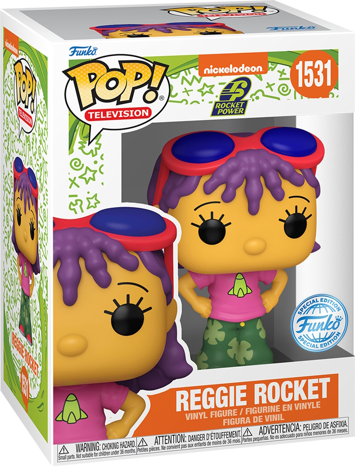Funko Pop! Vinyl figuur - Rocket Power - Reggie Rocket speciale editie 1531