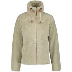 ICEPEAK Colony S8 Midlayer flauschige Fleecejacke Damen 50 - dust S