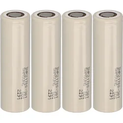 4x Samsung INR21700-30T 3,6V 3000mAh 35A Li-Ion-Akku