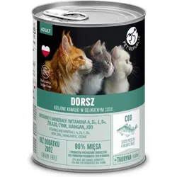 PetRepublic Stücke in Sauce mit Kabeljau 400g für Katzen
