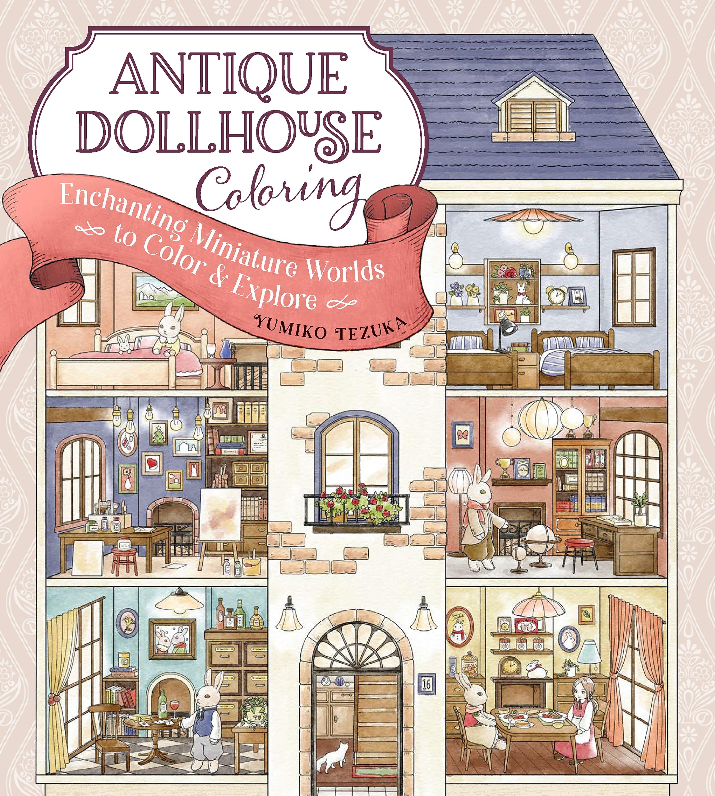 Tezuka Yumiko - Antique Dollhouse Coloring: Enchanting Miniature Worlds to Color & Explore - Preis vom 09.10.2026 07:28:09 h