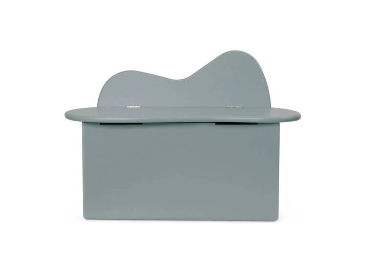 Ferm Living Slope Bank mit Verwahrung 75 x 38 x 51cm Storm