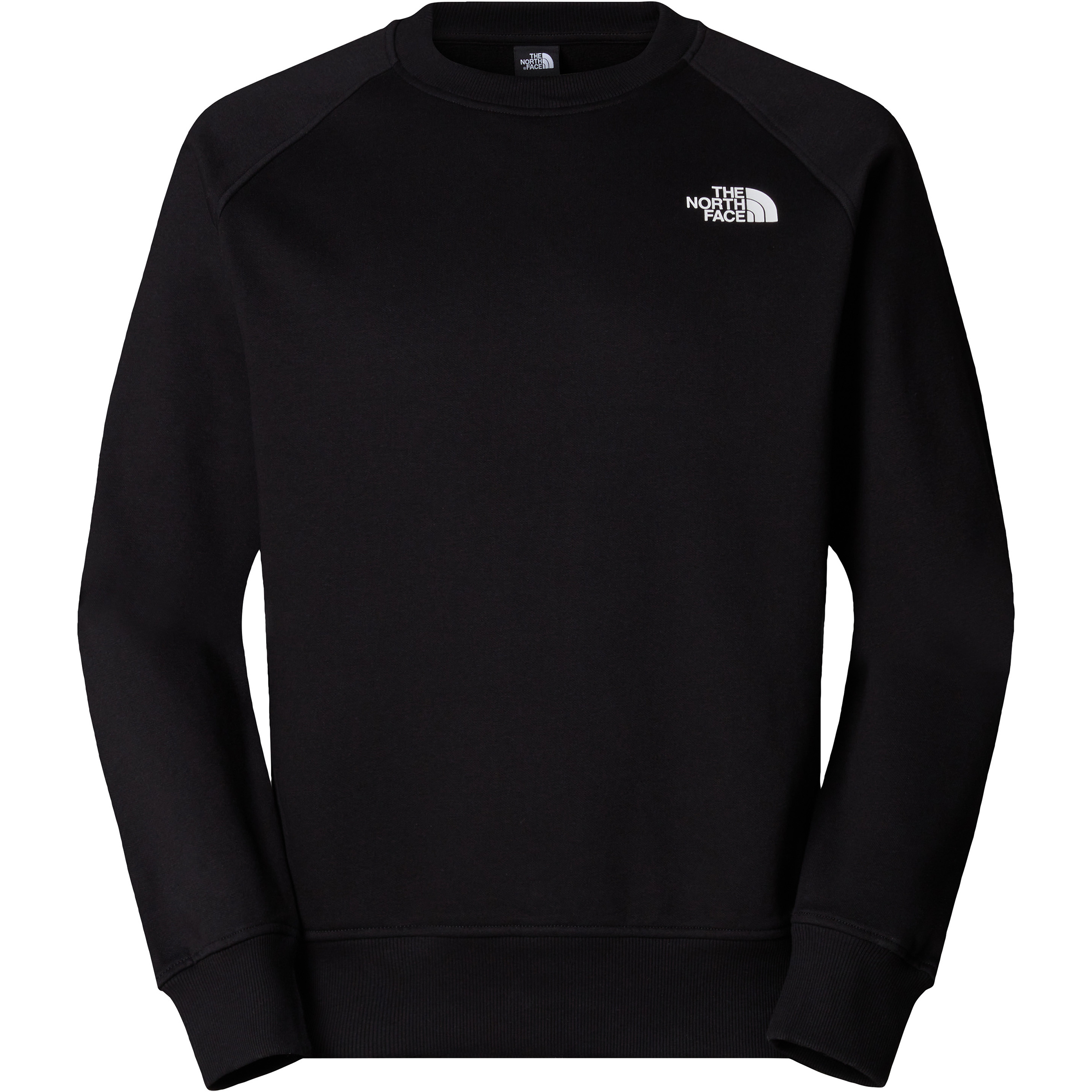 The North Face Raglan Box Nse Crew Herren Pullover schwarz Größe XXL Lifestyle Atmungsaktiv