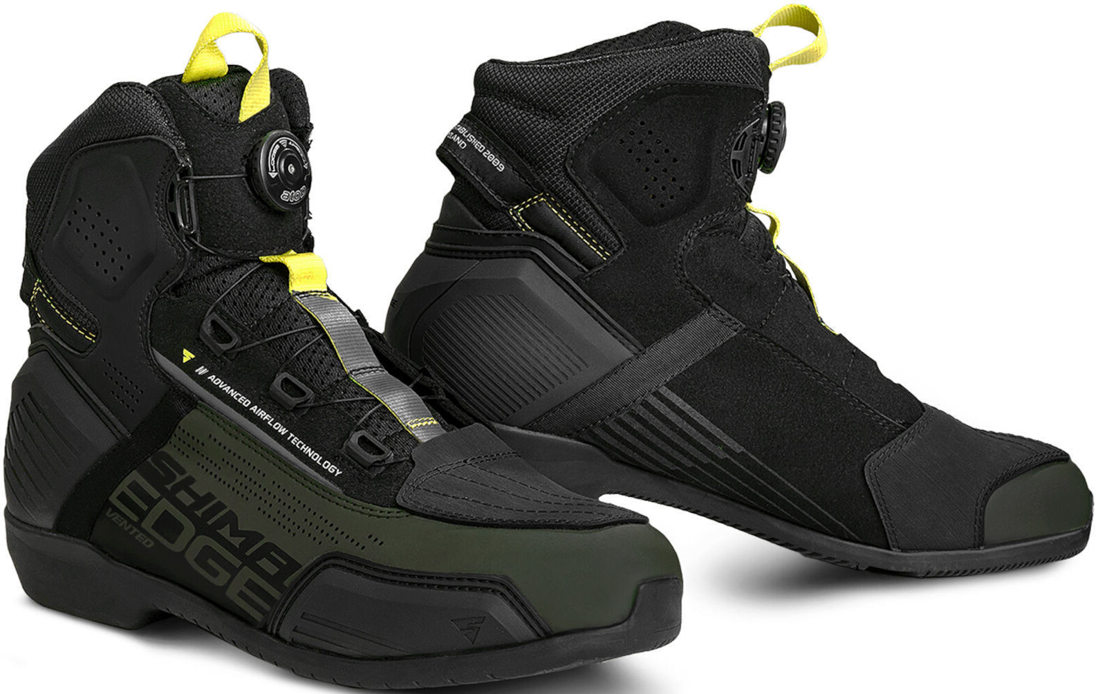 SHIMA Edge Vented Motorrad Schuhe EDGE-VENT-MEN-KHK-41