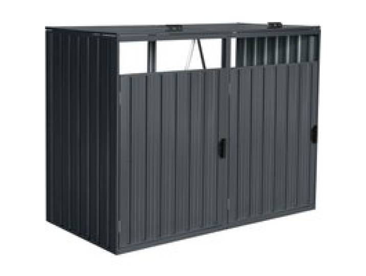 HOME DELUXE Abri-poubelle, CUBO (2 x 240 L)
