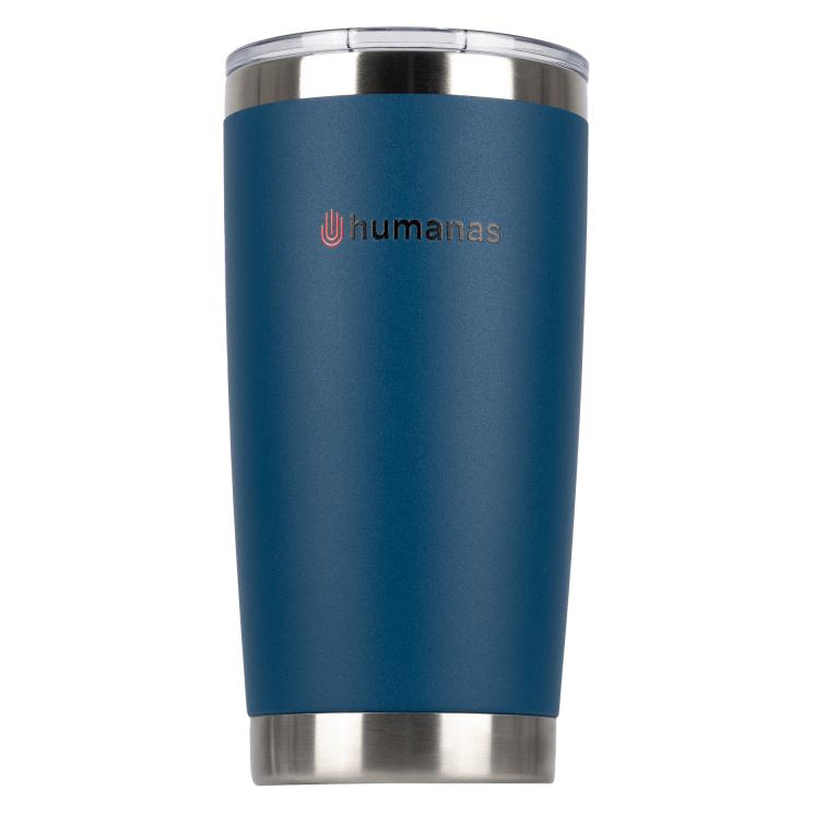 Aptel Kubek termiczny Humanas Fluo 600 ml - niebieski (0.60 l) (69679775)