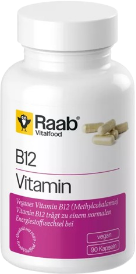 Raab Vitalfood Vitamin B12 460 Mg 90 Capsules