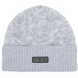 Cavallo Mailin Warme, kuschelige Strickmütze mit klarer Ripp-Krempe grey melange Sportswear HW 2024, Größe: 1