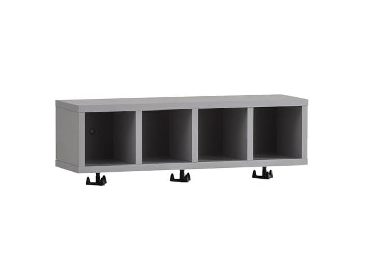 Lomadox Badezimmer Wandregal Regal Ablagefläche 60cm breit grau