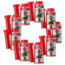 9x Additiv LIQUI MOLY 5180 Diesel Ruß-Stop Additiv Krafstoff 150 ml