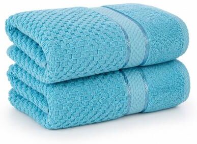 Ample Decor Hand Towel Popcorn Textured- Quick Drying 18 X 28 Inch