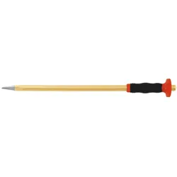 Rennsteig Elektrikerspitzmeißel mit Handschutz 300 mm, 8-kant 10 mm, poliert - 361 306 0