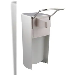 CleanSV Desinfektionsspender Seifenspender  500 ml  Aluminium mit Euroflasche,