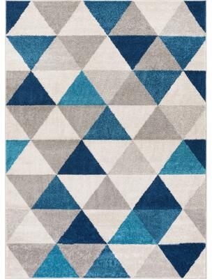 Well Woven Mid Century Modern Geometric Area Rug