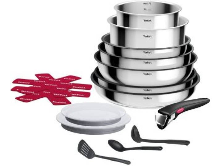 Tefal - Batterie De Cuisine Ingenio Cook Eat 15 Pcs L881sf04