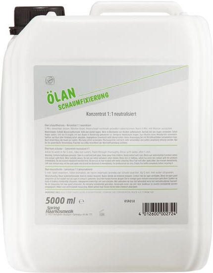5L Spring Ölan Schaumfixierung
