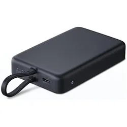 Xiaomi 33W Magnetic Power Bank 10000mAh Gray (Integrated Cable) (10000 mAh, 33 W, 37 Wh), Powerbank, Grau