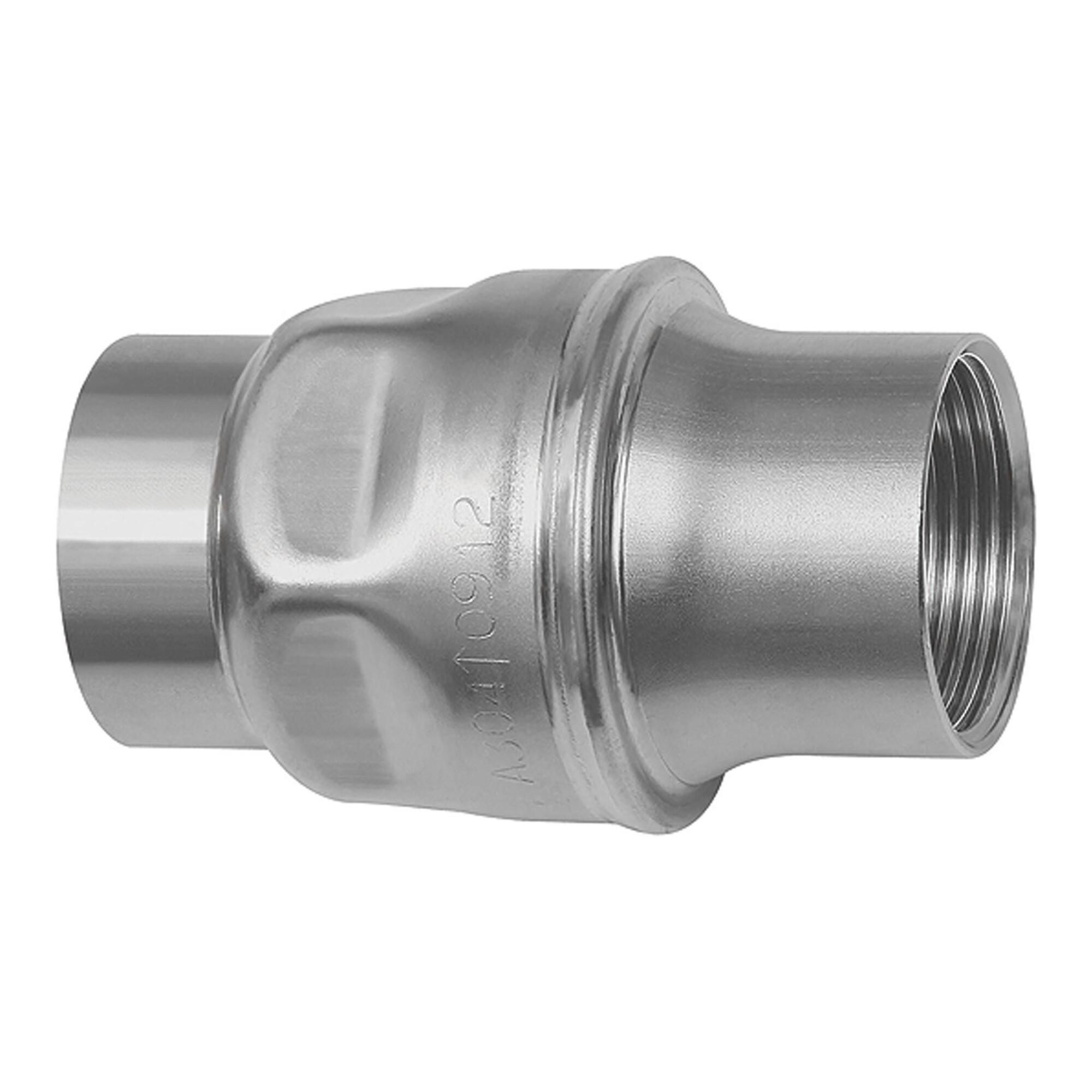 Riegler Rückschlagventil, leichte Bauweise, ES 1.4301, G 1, 0,03 bar (228.10-ES)