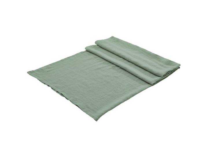 Dieter Knoll Tischdecke, Olivgrün, Textil, Uni, 170x250 cm, Made in Portugal, Heimtextilien, Wohntextilien, Tischwäsche