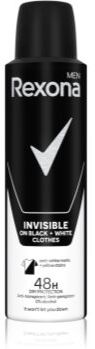 Rexona Men Invisible antitranspirante em spray antimanchas brancas 150 ml. Men Invisible