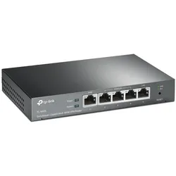 TP-Link SWITCH TL-R605 - 4-PORT-SWITCH (4 Ports), Netzwerk Switch, Schwarz