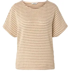 Tchibo - Strukturiertes Shirt - Damen - Gr. XL - creme