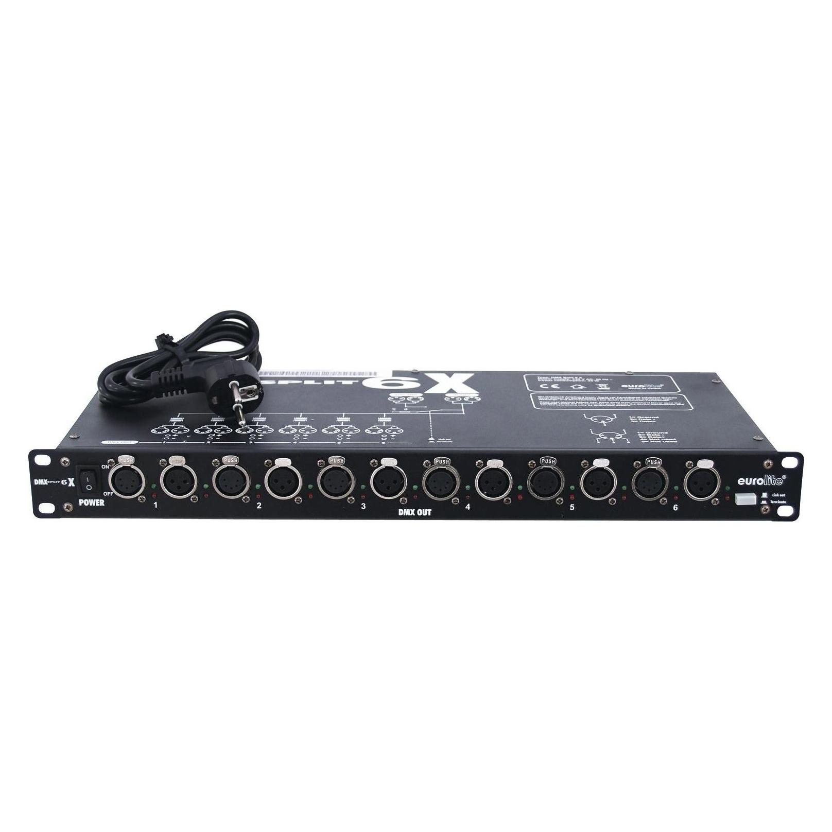 Eurolite Split 6X DMX Splitter (70064820)
