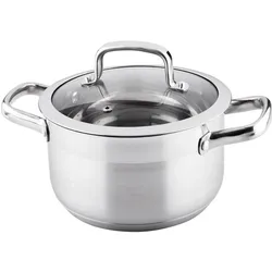 Lamart Topf 20cm 3,5l, ner.pl., "Prestige", Pfanne + Kochtopf, Silber
