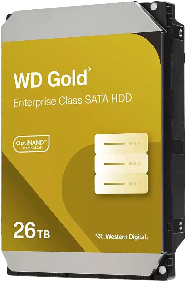WD interne HDD-Festplatte "WD261KRYZ", gold, 26 TB, Festplatten, interne HDD-Festplatte
