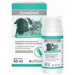50 ml Alfavet ZymeDent Zahnpasta für Hunde & Katzen