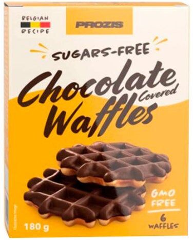 PROZIS Gofres De Chocolate Sin Azúcar