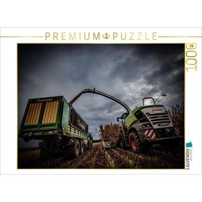 CALVENDO Puzzle Mais häckseln | 1000 Teile Lege-Größe 64x48cm Foto-Puzzle für glückliche Stunden
