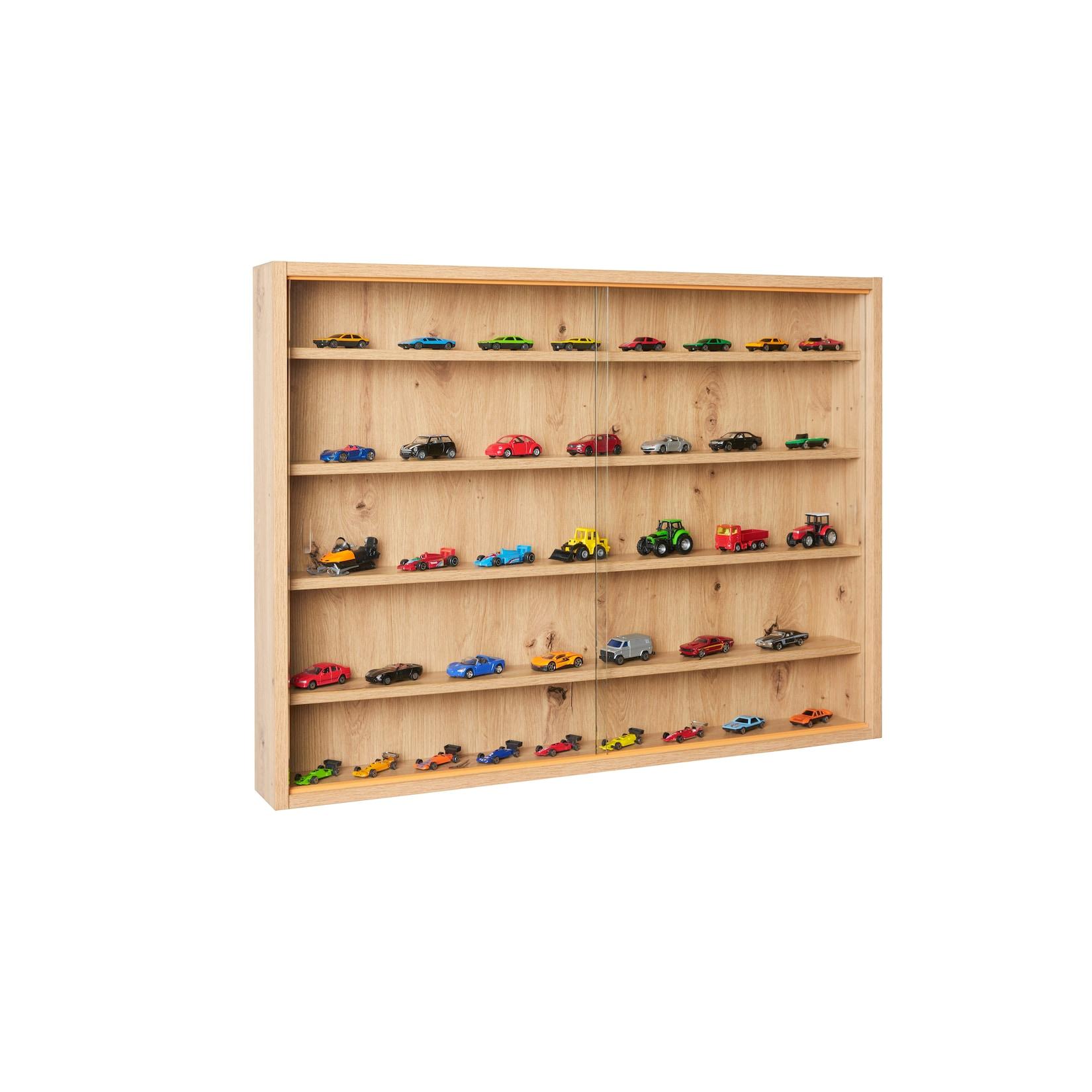 Inter Link Sammlervitrine Gewürzschrank Hängevitrine Wandregal Collecty - Eiche Artisan Nachbildung
