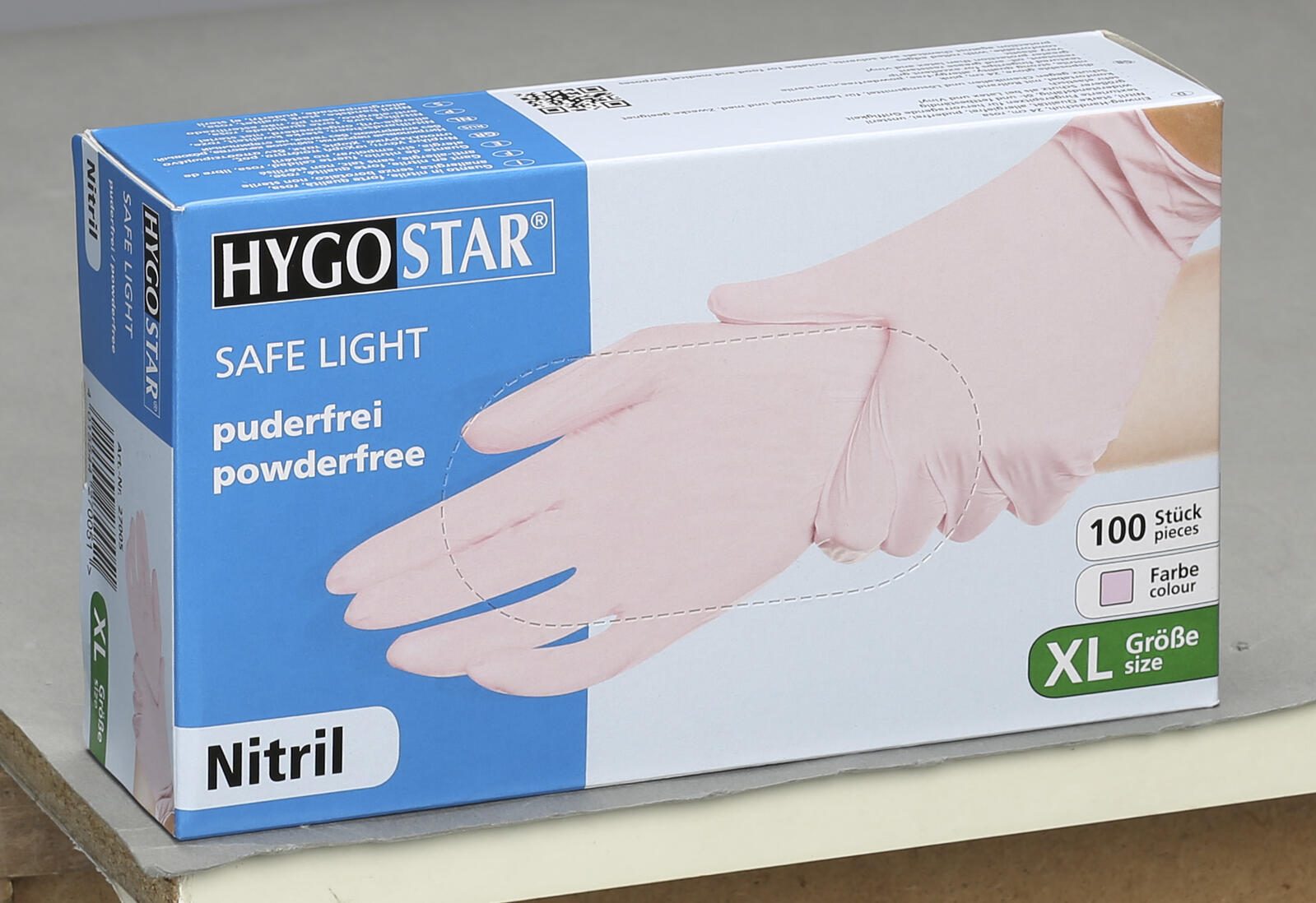HYGOSTAR Einmalhandschuhe SAFE LIGHT XL pink 27005