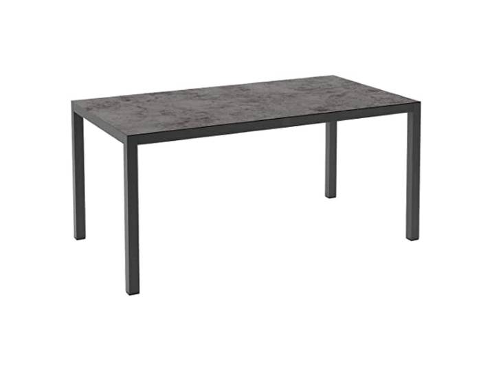 OUTLIV. Ausziehtisch, ausziehbar, 160x90 cm, Glas-Keramik