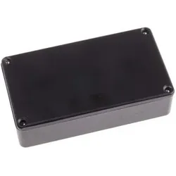 RS PRO Gehäuse Aluminium 115x64x31mm (Gehäuse), Elektronikzubehör + Gehäuse, Schwarz