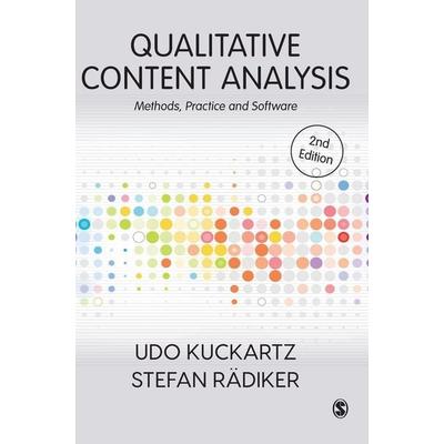 Qualitative Content Analysis, Gebundene Ausgabe von Udo Kuckartz,Stefan Rädiker, Sage Publications, 978-1-5296-0914-1