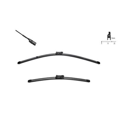 SWF Wischblatt ORIGINAL VISIOFLEX SET 119462 vorne für Volvo ASIA Porsche Audi ALFA ROMEO