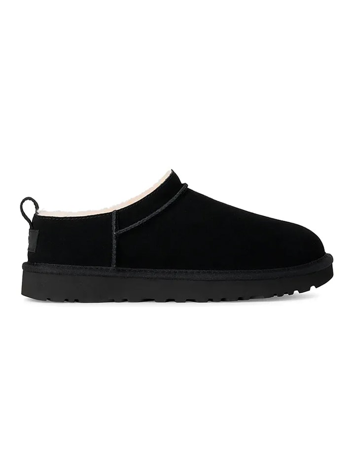 UGG Leder-Ankle-Boots in Schwarz - 36