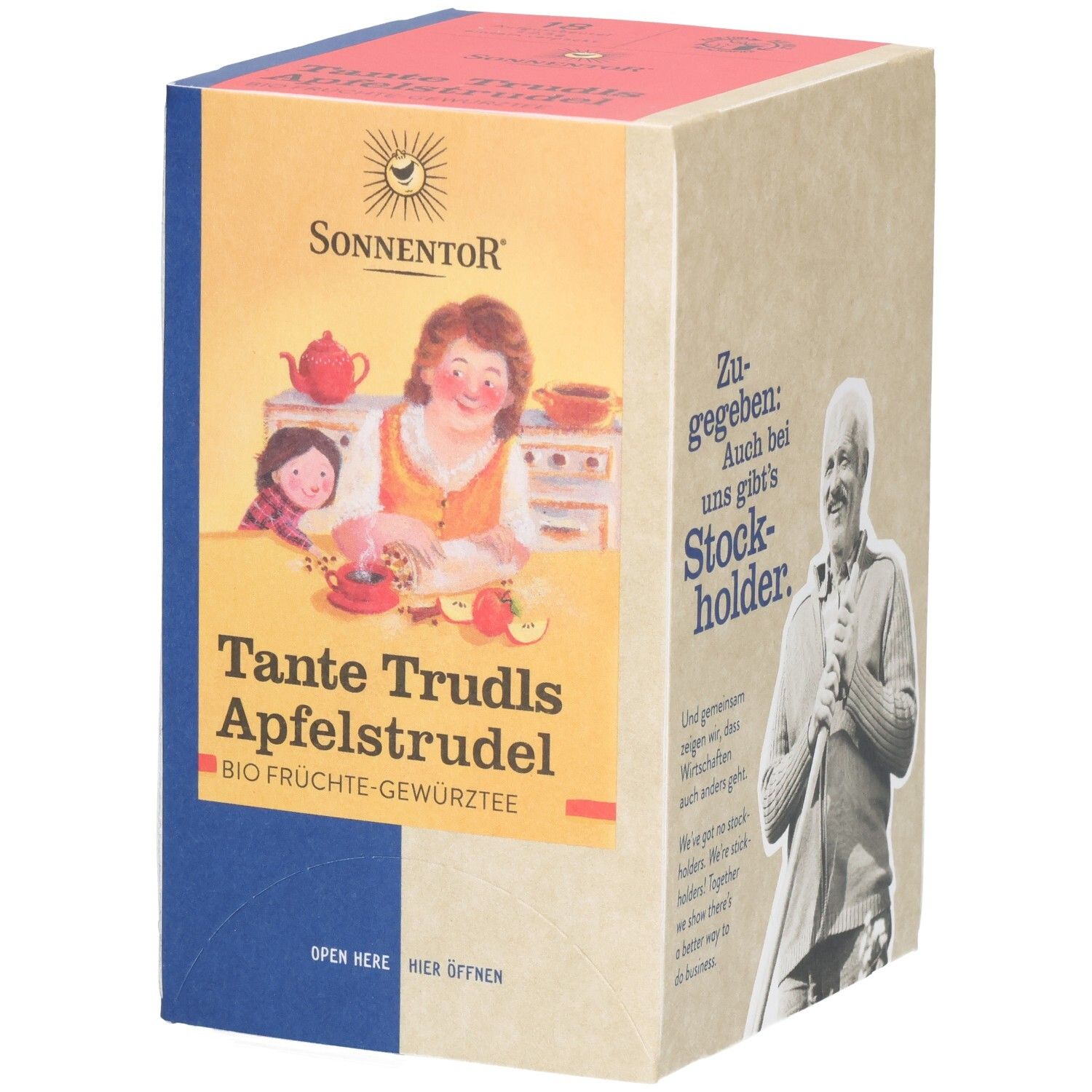 Sonnentor TEE Apfelstrudel Bio 18 St Filterbeutel