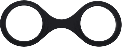 Doc Johnson USA Menottes Silicone Play - Noires